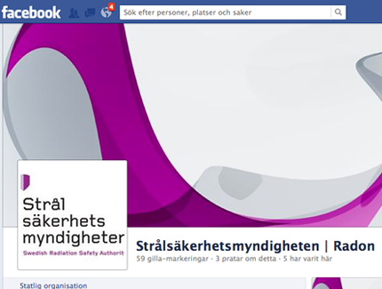 Strålsäkerhetsmyndigheten på Facebook